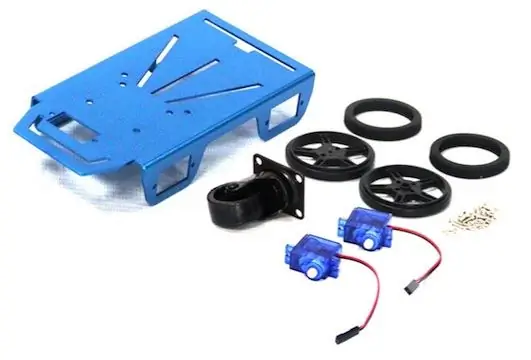 Kit de chasis de coche 2WD