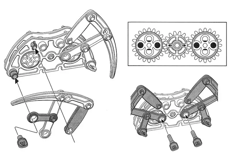 RoboSpider - Assemblage mécanique