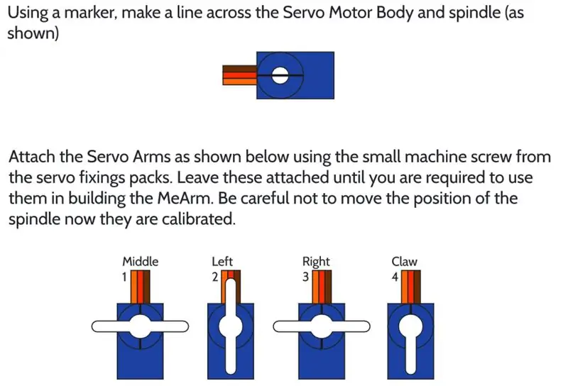 Robotic Arm Wi -Fi Controller - Calibrating Servo Motors