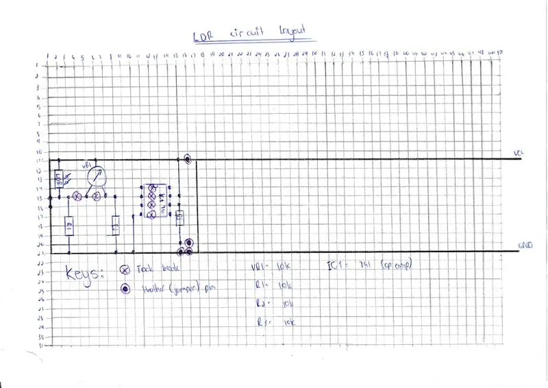 Bygg LDR -kretser