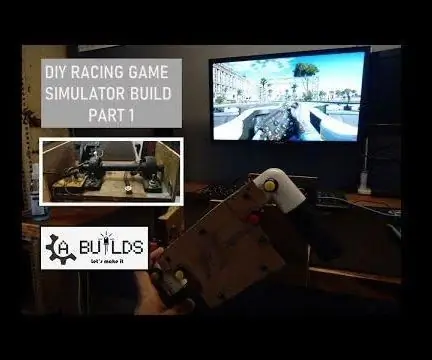 DIY RACING GAME SIMULATOR BUILD PART 1: 6 Steps