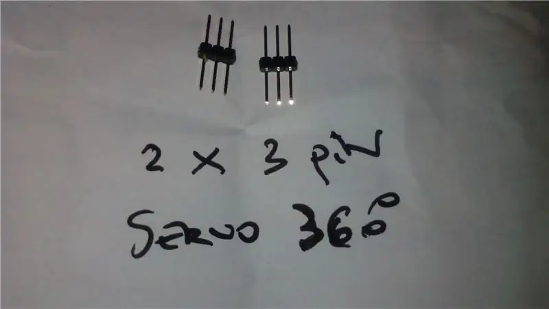 3 PIN SERVO холбогчийг гагнана