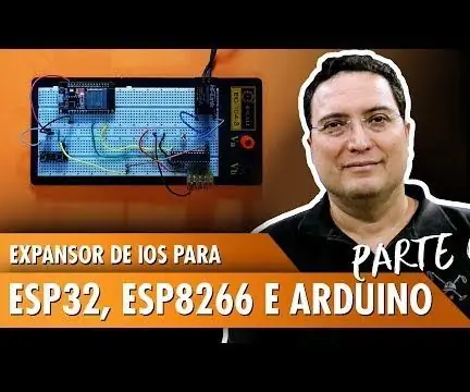 IO Expander ESP32, ESP8266 ja Arduino: 24 vaihetta