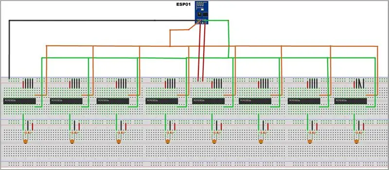 ESP01 สามารถมี 128 GPIO!