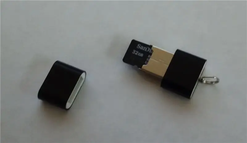 Diet-pi кескінін Micro SD картасына жазыңыз