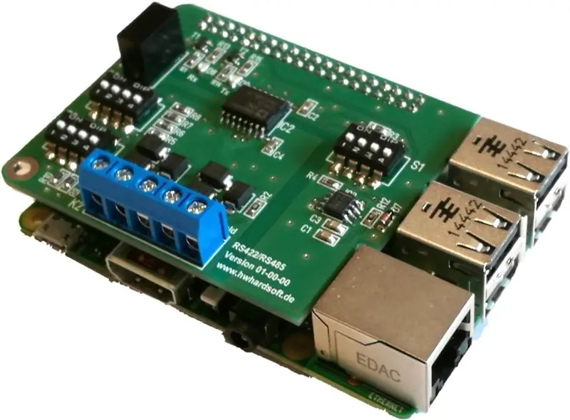 ከ Raspberry Pi ጋር DMX512 / RDM ን እንዴት እንደሚጠቀሙ