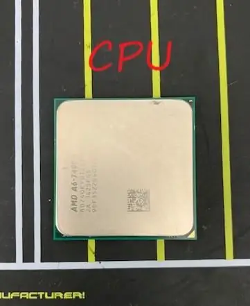 CPU och CPU -uttag