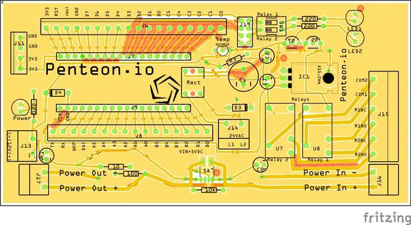 Placa de micro controladors