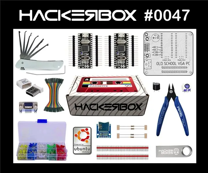 HackerBox 0047: Stara szkoła