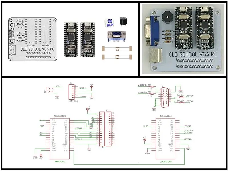 Kit de PC VGA de la vieja escuela