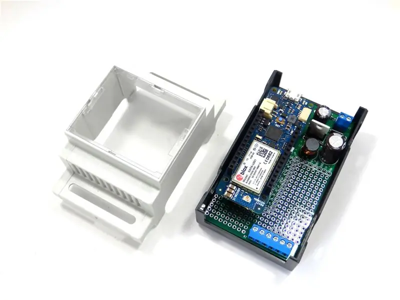 Arduino MKR Kapak Ray Montajı