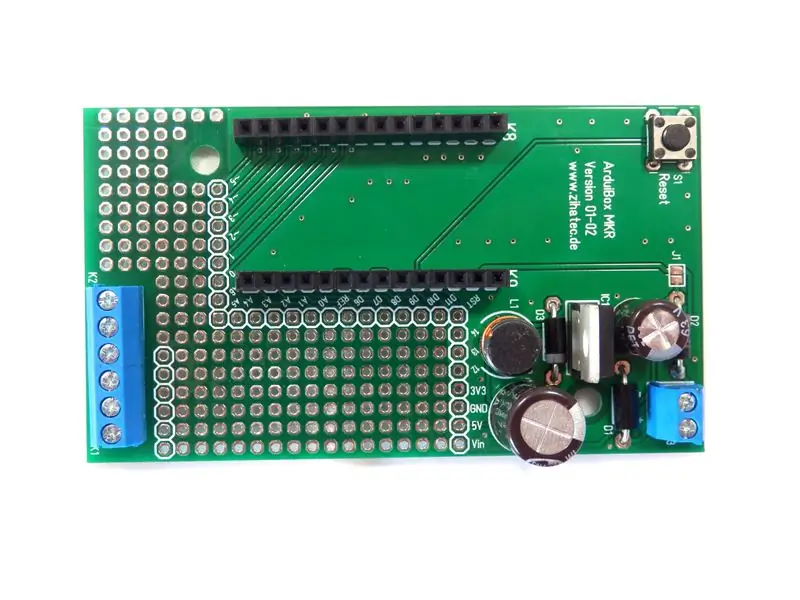 Arduino MKR Cap Rail nosač