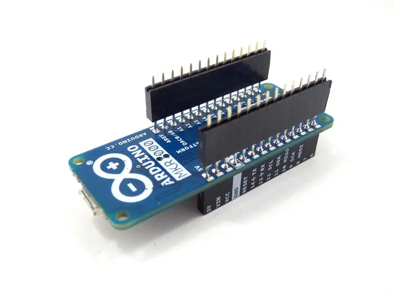 Prepareu la placa Arduino MKR