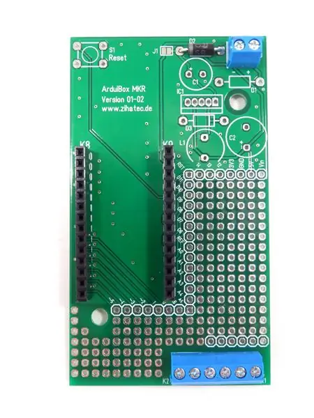 Odstráňte dosku Arduino MKR