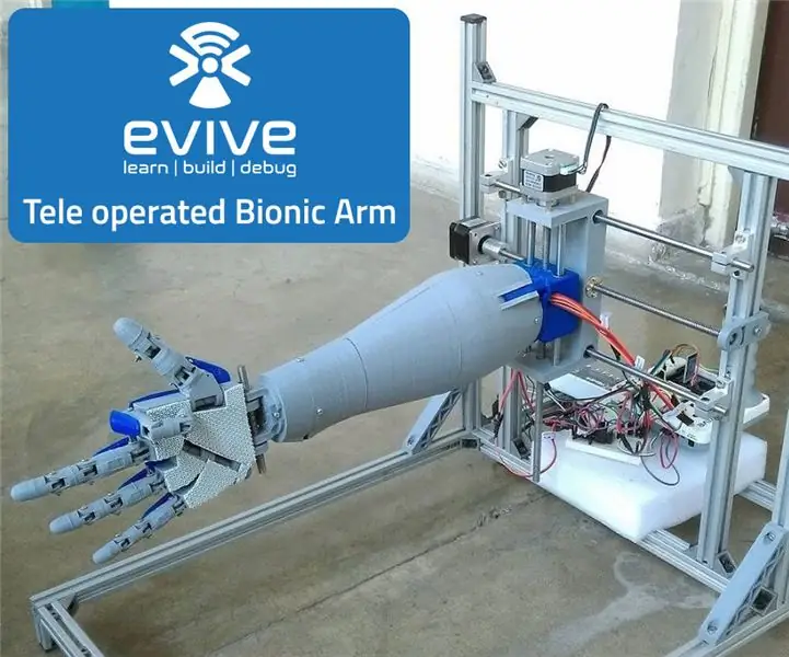 Tele Operated Bionic Arm: 13 βήματα (με εικόνες)