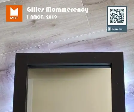 SmartMirror بإضاءة خلفية: 5 خطوات