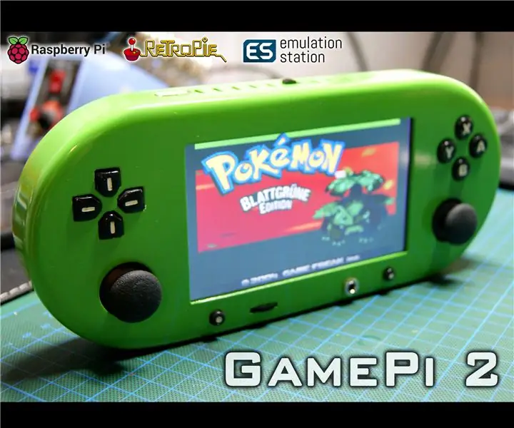 GamePi - ang Handheld Emulator Console: 17 Hakbang (na may Mga Larawan)