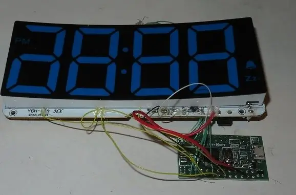 Codi per mostrar el temps i PWM per controlar la brillantor