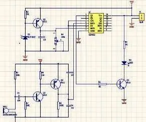 DIY en farverig tillykke med fødselsdagen LED Candle Circuit: 7 trin