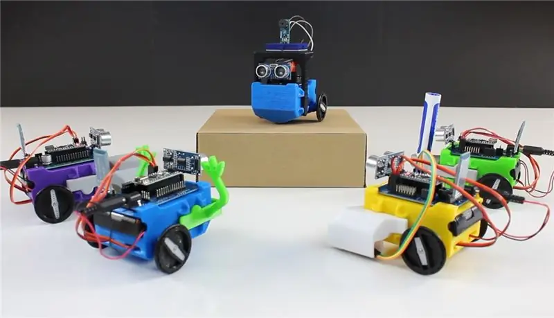 LittleBot бюджеті: қарапайым Arduino робот V2