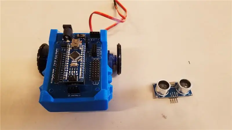 การติดตั้ง Ultrasonic Sensor