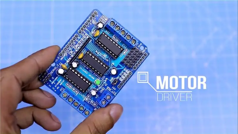 Arduino en motorstuurprogramma