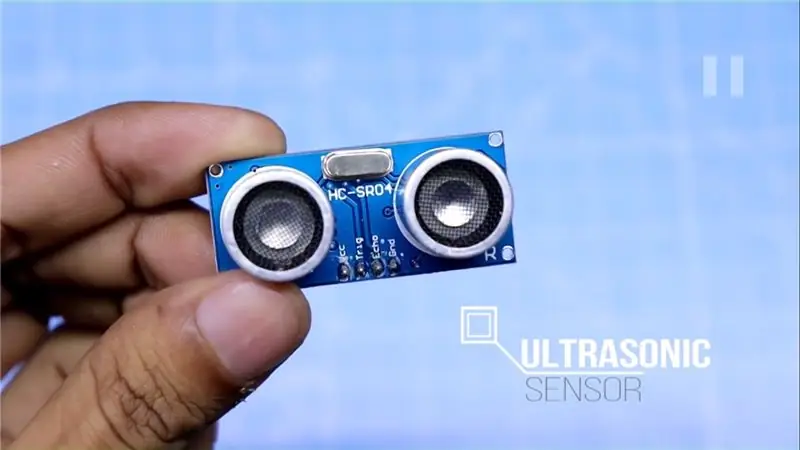 Ultrasonic na Sensor ya IR Kama Jicho