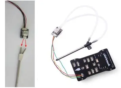 Instal·lació del sensor d’aire