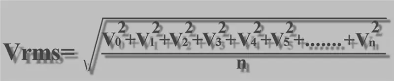 Calcul de la valeur RMS