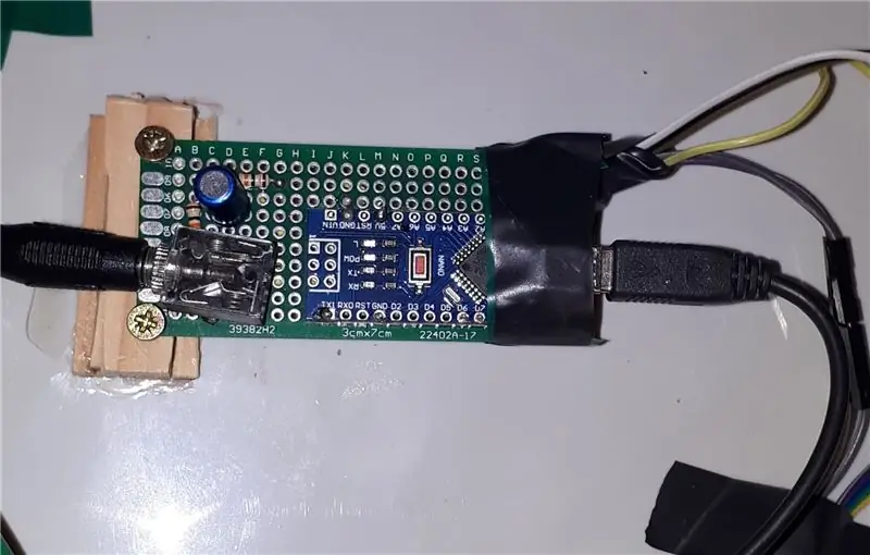 Juhtmestik: Arduino, CT -andur, NFC -andur