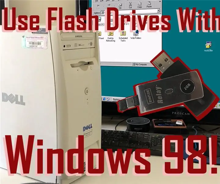 Paano Gumamit ng Mga Drive ng USB Sa Windows 98: 5 Mga Hakbang