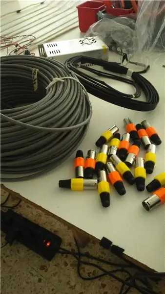 Soldar La Extensión De Cable De Cada Hexagono