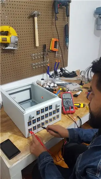 Conectar Los Pads አል Circuito De Control Y a La Alimentación