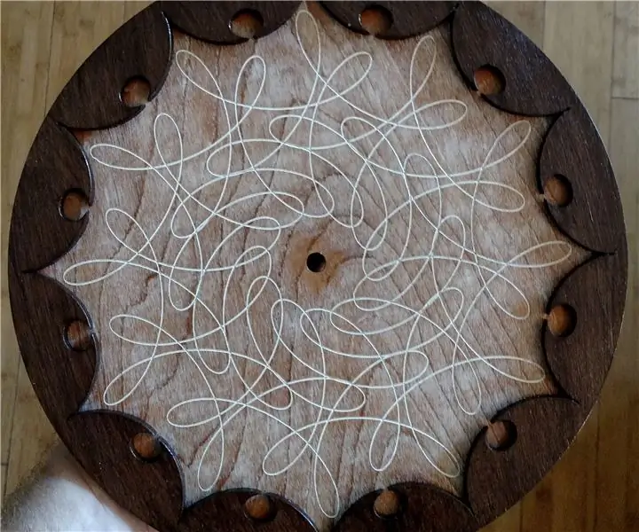 DIY Laser-Cut Clock: 4 ขั้นตอน (พร้อมรูปภาพ)