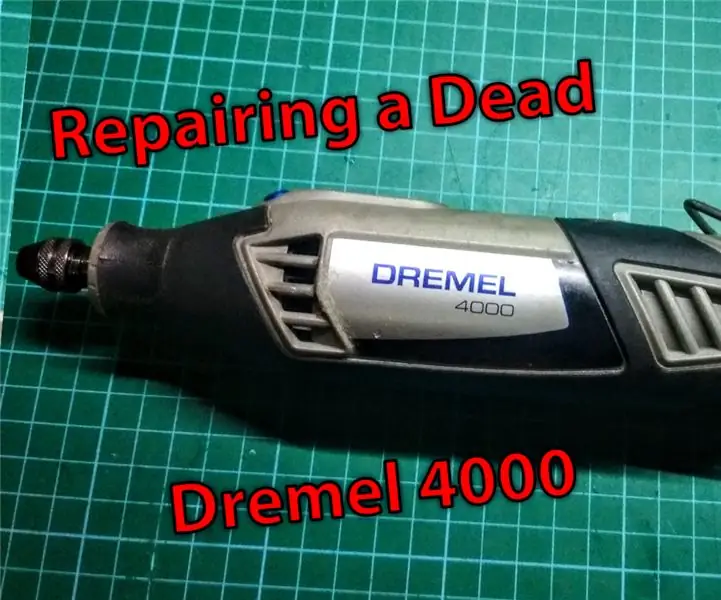 Dremel 4000: 16 ደረጃዎች መጠገን