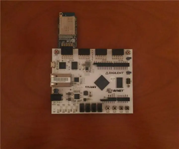 PmodWiFi FPGA Tsav Tsheb: 9 Kauj Ruam