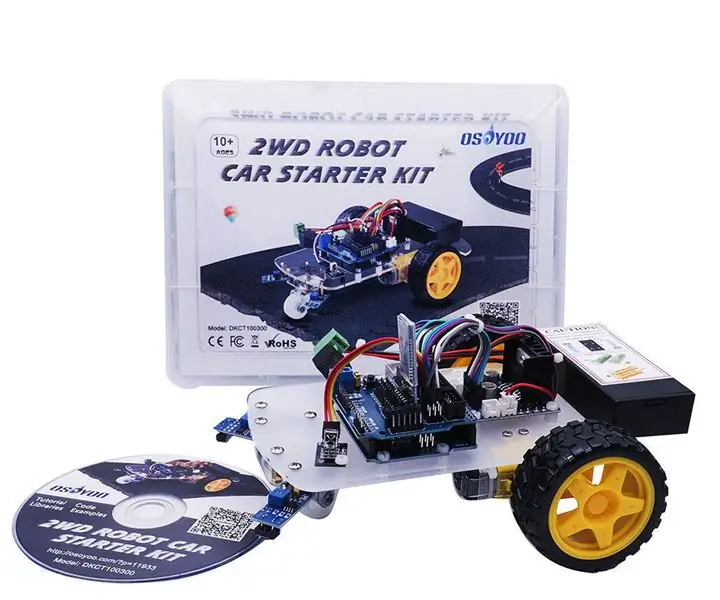 OSOYOO 2WD Robot Araba Başlangıç Seti: 30 Adım (Resimlerle)