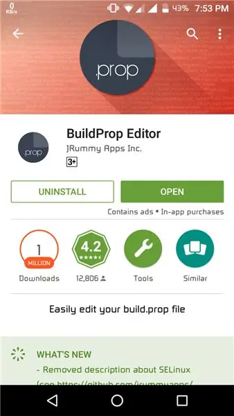 Baixar Build Prop Editor