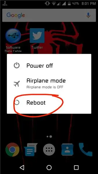 I-restart o I-reboot ang Telepono