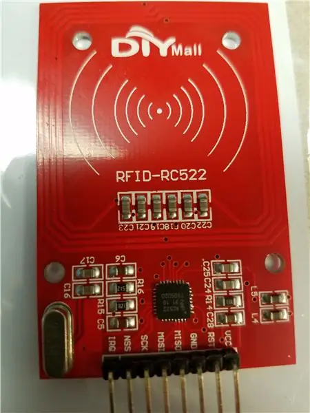 Koppel die RFID-RC522 aan die Uno