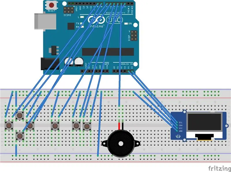 Pengkabelan / Skema Breadboard