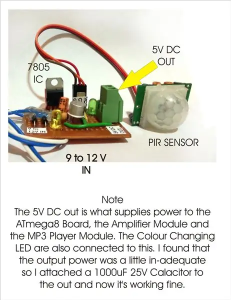 Conexión del módulo y sensor PIR