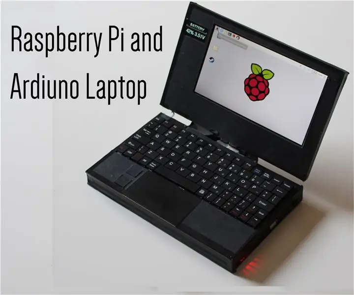 Raspberry Pi እና Arduino Laptop 11 ደረጃዎች (ከስዕሎች ጋር)