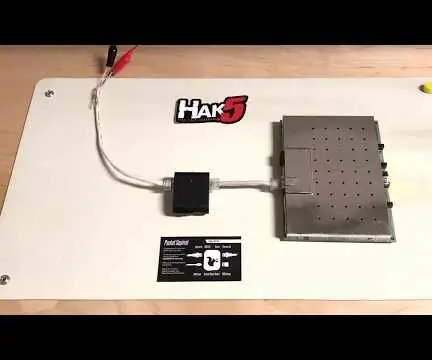 Hak5 Packet Squirrel POE Upgrade Mod: 11 ნაბიჯი (სურათებით)