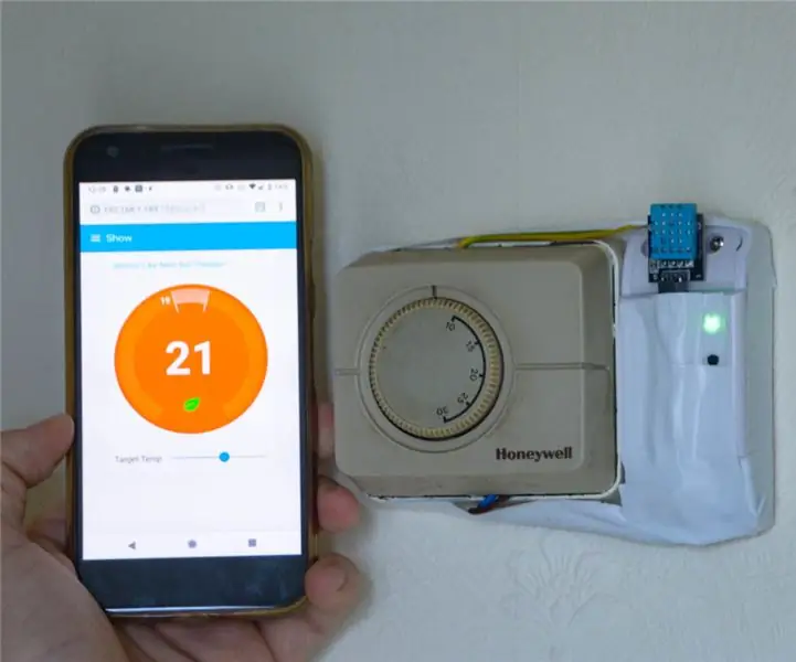 NEST Your Old Thermostat: 4 βήματα (με εικόνες)