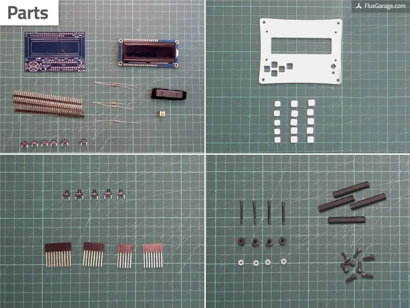 Rassembler des pièces, des outils et des fichiers