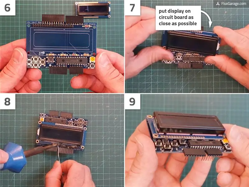 Solder Display+Keypad Shield (жана кээ бир тууралоолорду жасаңыз)