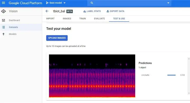 Proveu el vostre model