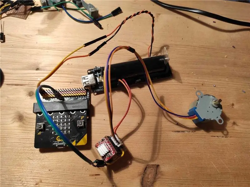 28BYJ-48 5V Stepper Motor at A4988 Driver