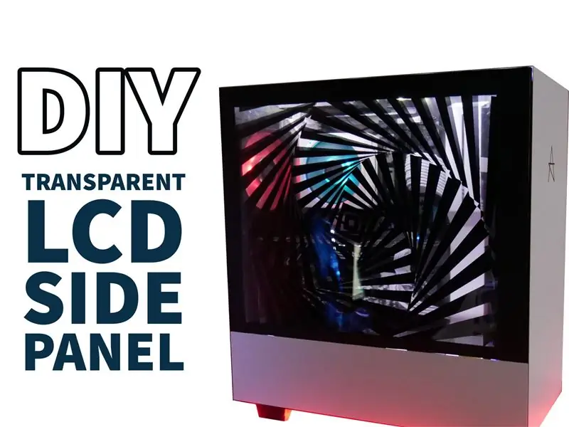 Panou lateral transparent DIY de la un monitor reciclat!